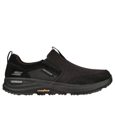 Skechers Men's GOwalk Outdoor - Andes Slip-On Shoes | Size 7.0 | Black | Textile/Leather