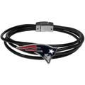 Women's New England Patriots Genuine Leather Bracelet