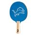 Detroit Lions Logo Table Tennis Paddle