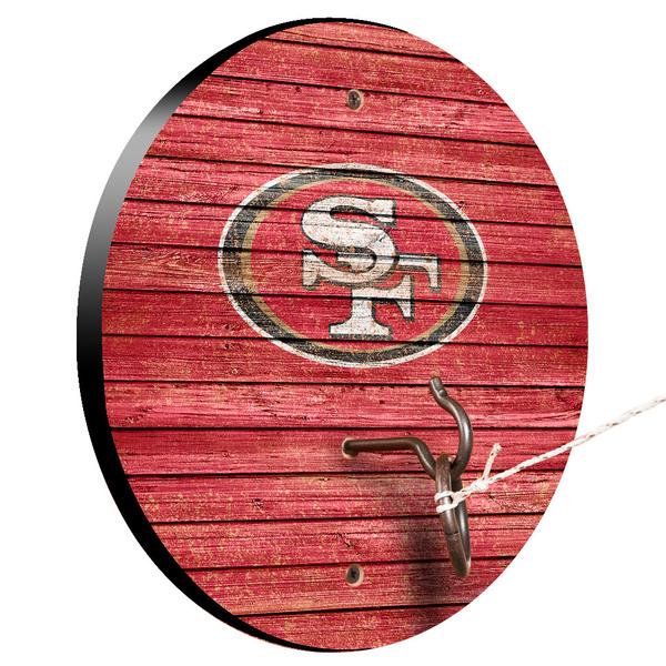 san-francisco-49ers-weathered-design-hook-and-ring-game/