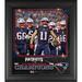 New England Patriots Framed 15" x 17" 2019 AFC East Division Champions Collage