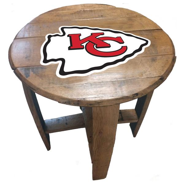 imperial-kansas-city-chiefs-oak-barrel-table/