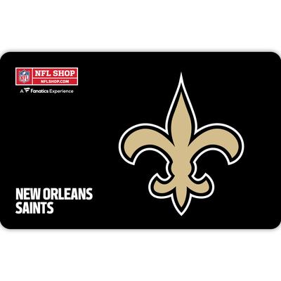 New Orleans Saints NFL Shop eGift Card ($10 - $500)