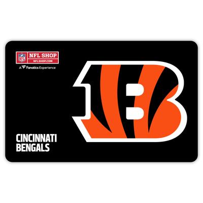 Cincinnati Bengals NFL Shop eGift Card ($10 - $500)