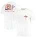 Men's Vineyard Vines White San Francisco 49ers Big & Tall Helmet T-Shirt