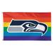 WinCraft Seattle Seahawks 3' x 5' Pride 1-Sided Deluxe Flag