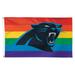 WinCraft Carolina Panthers 3' x 5' Pride 1-Sided Deluxe Flag