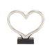 Juniper + Ivory 12 In. x 13 In. Contemporary Sculpture Silver Ceramic Abstract - Juniper + Ivory 92903