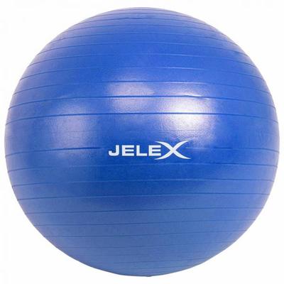 JELEX Fitness Yogaball inkl. Pumpe 65cm blau