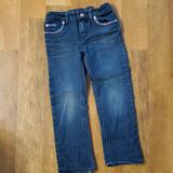 Levi's Bottoms | Levi's Girls Embroidered Slim Straight Jeans Size 5 | Color: Blue | Size: 5g