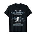 50. Geburtstag 50 Jahre Fahrrad Fahrradfahrer Spruch T-Shirt