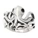 Octopus Friend,'Hand Made Sterling Silver Octopus Ring'