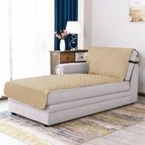 Ebern Designs Box cushion Chaise Lounge Slipcover | 102 H x 34.5 W x 70 D in | Wayfair DFBF0E2D56CC40FE8427D6C5D9F11FA6