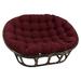 Papasan Chair - Bay Isle Home™ Bocanegra 63" Wide Tufted Polyester Papasan Chair in Red | 45 H x 63 W x 45 D in | Wayfair BAYI2164 28623353