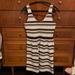 J. Crew Dresses | Jcrew Cotton Striped Tank Dress | Color: Blue/Cream | Size: M