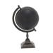 Juniper + Ivory 18 In. x 11 In. Industrial Globe Black Iron - Juniper + Ivory 97777