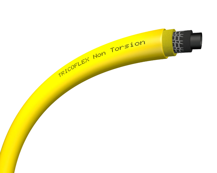 Tuyau d'arrosage jaune diamètre 19 mm longueur 25 m TRICOFLEX 116887