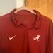 Nike Shirts | Alabama Nike Long Sleeved Polo- Barely Worn | Color: Red | Size: L