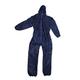 PACKAGING AND DISPOSABLES Disposable Coveralls Overalls Boilersuit Hood Painters Protective Suit (Blue) (10, Large)