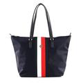 Tommy Hilfiger Womens Corporate Tote Handbag Bags And Wallets Blue One Size