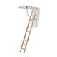 Dolle 'ClickFix 76' 3 Section Wooden Folding Loft Ladder (1200 x 700mm)