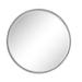 Juniper + Ivory 36 In. x 36 In. Contemporary Wall Mirror Grey Metal - Juniper + Ivory 56970