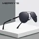 MERRYS-Lunettes de soleil HD polarisées pour hommes style aviateur protection UV400 écologique