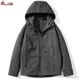 Doublure Doublée Soft Shell pour Homme Vestes Imperméables Dull Performance Smile Pêche Camping