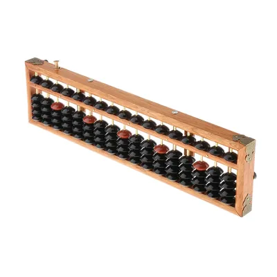 Abacus soroban standard à 17 chiffres calculatrice chinoise et japonaise outil de comptage pour