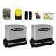 Kit Set Cancello 2 Due Motori Doppia Anta Scorrevole Automatismo Kv6 230v