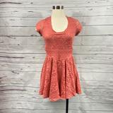 Free People Dresses | Free People Peach Romper | Color: Orange/Red | Size: M