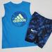 Nike Matching Sets | Adidas Tank & Nike Short | Color: Blue | Size: 4b