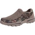 Skechers Herren Creston-Moseco Slip on Canvas Mokassin, Camouflage, 40 EU