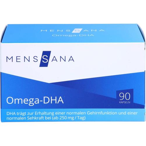 MensSana – OMEGA DHA Kapseln Mineralstoffe