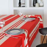 Nappe rouge 180x180