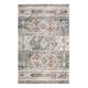 Tapis exterieur plat motif kilim vintage gris 170x120