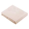 Drap plat uni en 100 % coton coton rose clair x