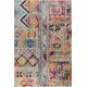 Tapis salon vintage - poils court et doux multicolore 120X170