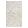 Tapis intérieur/extérieur design motif tons de bleu beige 133x200