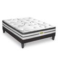 Ensemble Matelas à Ressorts ensachés et Sommier en kit 140x200