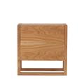 Mini-bar design bois massif bois clair