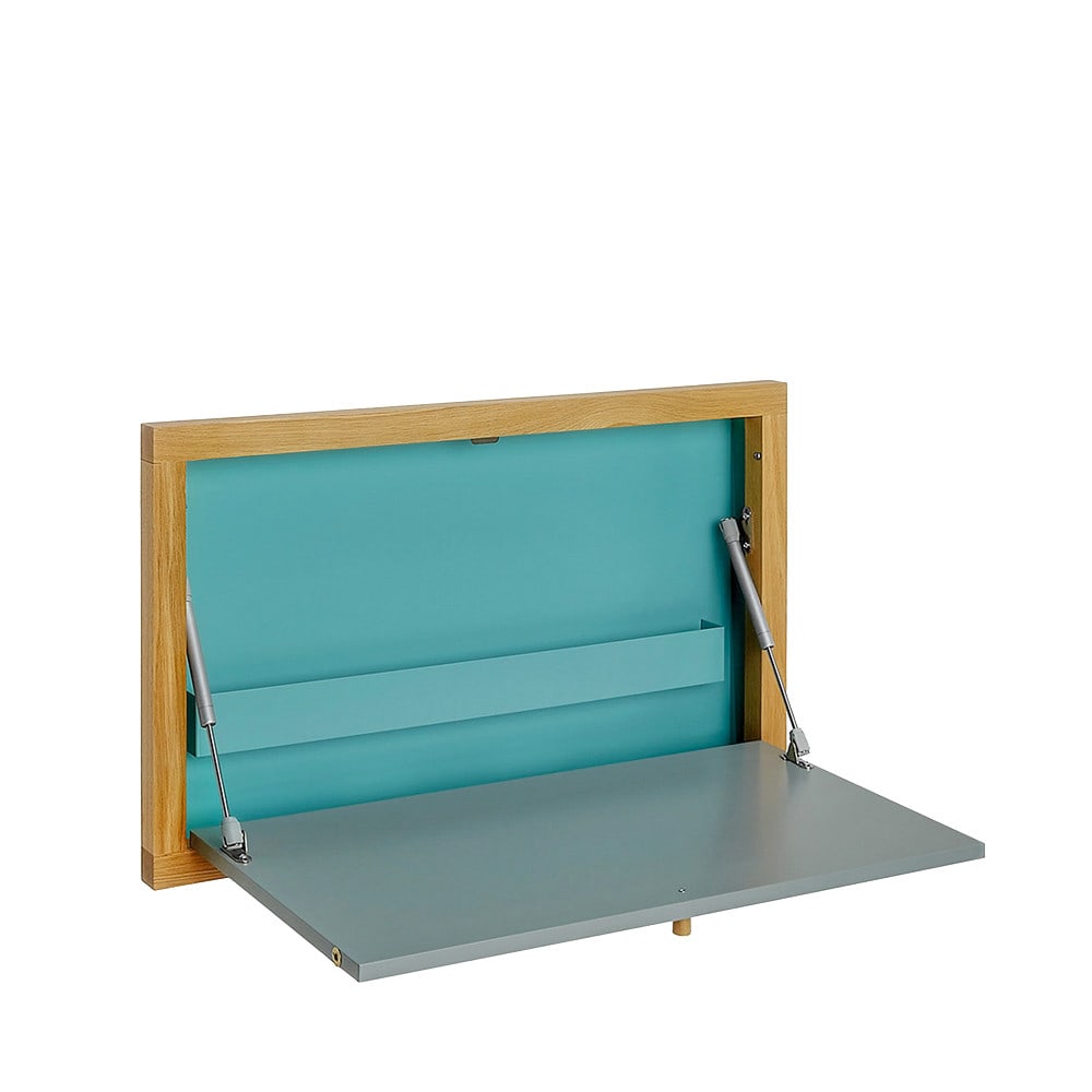 Bureau mural contemporain - Turquoise