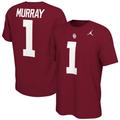 Men's Jordan Brand Kyler Murray Crimson Oklahoma Sooners Alumni Name & Number T-Shirt