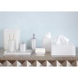 Jonathan Adler Hollywood Long Tissue Box Plastic in White | 4.25 H x 10 W x 5.75 D in | Wayfair 30426