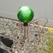 Echo Valley Swirl Gazing Ball Glass | 11 H x 10 W x 10 D in | Wayfair 8201
