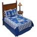 Patch Magic Cotton Reversible Quilt Cotton in Blue | Twin Quilt | Wayfair QTBSAI