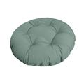 Latitude Run® 48" X 6" Round Papasan Ottoman Outdoor Cushion - Ad002 Polyester in Green | 6 H x 48 W x 48 D in | Wayfair