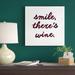 Andover Mills™ 'Wine Sentiment III' Textual Art on Canvas Canvas, Wood | 31.5 H x 31.5 W x 1.375 D in | Wayfair 160668A17C3543939E88C8619F356C9F