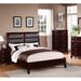 Winston Porter Agatho Standard Bed Wood & /Upholstered/Faux leather in Brown | 52 H x 79.5 D in | Wayfair 681D5A195CA34377879C99DB94B4F333