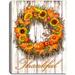 The Holiday Aisle® Mini Lighted Easel Back Canvas 8x6 - Thankful | 8 H x 6 W x 1 D in | Wayfair D1221D4C2C5742DBB2D31CA75A714AC4